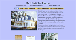 Desktop Screenshot of drhertich.com